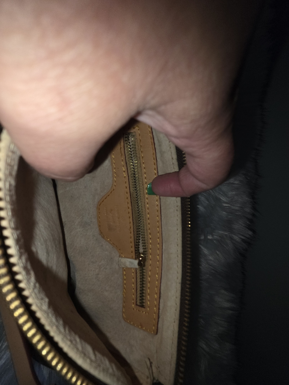 Louis Vuitton Monogram Pochette Accessoires - Brown/Tan/ I Do Not Know If Legit - Picture 7 of 8